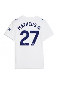 Manchester City Matheus Nunes #27 Fotballdrakt Tredje Klær Dame 2026-27 Korte ermer